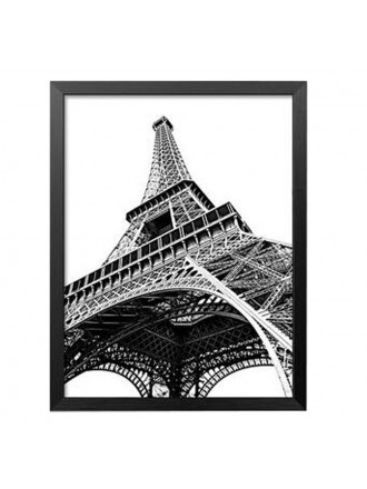 Fashion Durable Home Decor Picture Black and White Building Decor Painting for Wall Hanging, #01