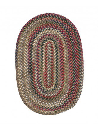 Colonial Mills Chestnut Knoll Straw Beige 7'x9' Oval Area Rug