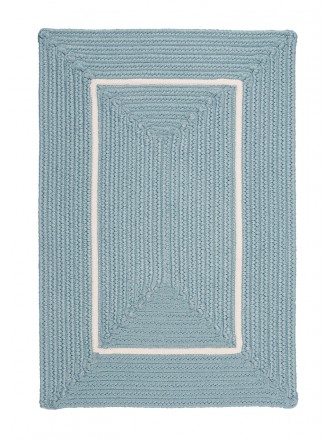 Colonial Mills Floor Decorative Doodle Edge - Light Blue 5' x 7' Rectangle Rug