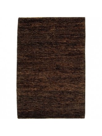 Hand-knotted All-Natural Earth Brown Hemp Rug (9' x 12')