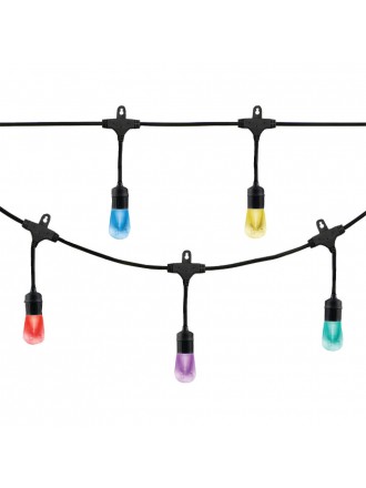 Enbrighten Cafe Seasons 37790 Seasons LED Color Changing Cafe Lights (48ft; 24 Acrylic Bulbs)