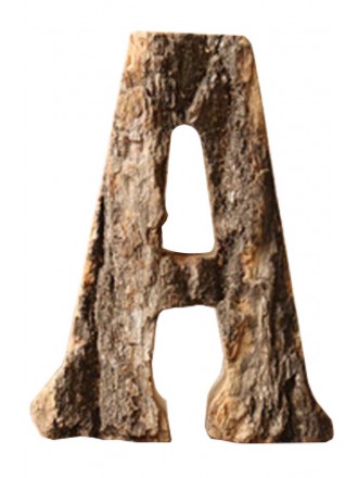 Wooden Letter 'A' Hanging Sign Home Decoration