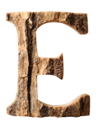 Wooden Letter 'E' Hanging Sign Personalized Decoration wall d??cor