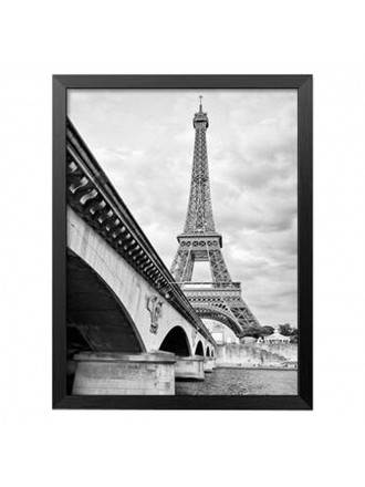 Fashion Durable Home Decor Picture Black and White Building Decor Painting for Wall Hanging, #12