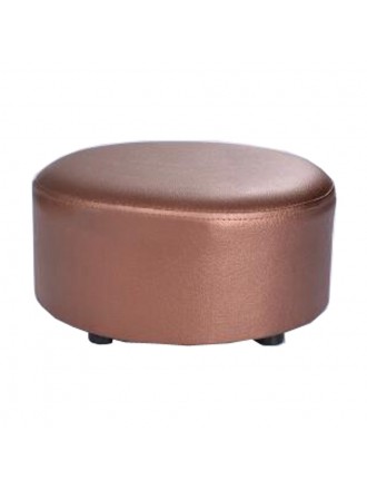 Creative Round Modern Small Faux Leather Stool Shoes Stool  Sofa Pier