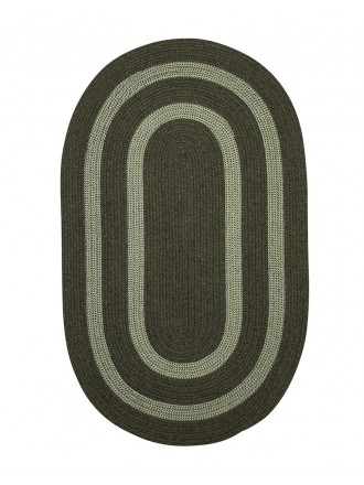 Colonial Mills Home Decor Graywood - Moss Green 2'x12' Oval Rug