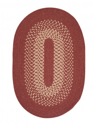 Colonial Mills Jackson - Rosewood 8'x11' Oval Area Rug